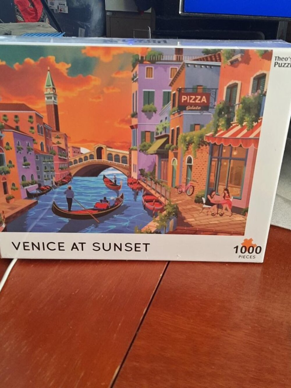 NEW ! Venice At Sunset Puzzle 1000 Pieces
